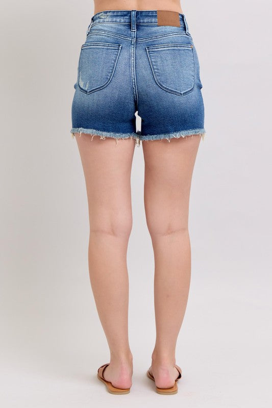 V-front Shorts W Shield Pockets