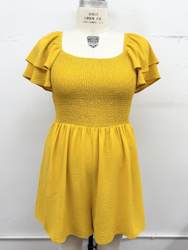 Smocked Romper