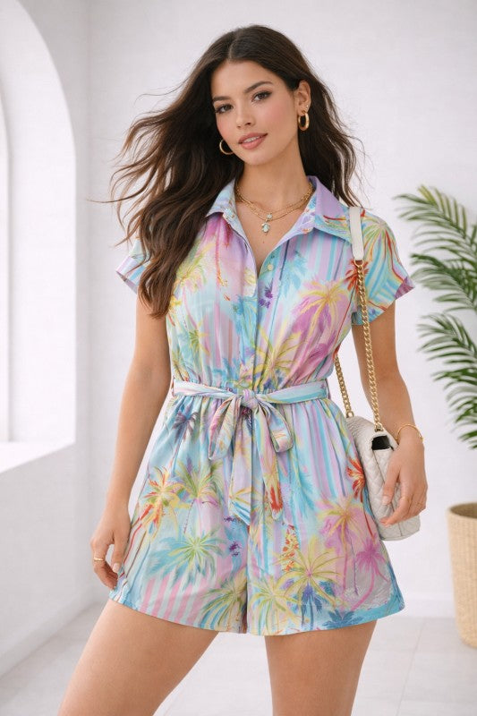 Woven Romper