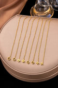 Minimalist Geometric Charm Threader Earrings